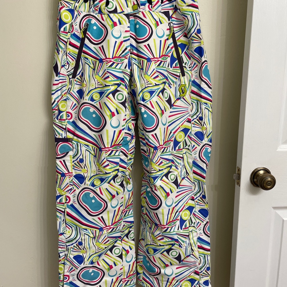 Scott Women's Outerwear Ski/ Snowboard Pants-Short Inseam 29”, Size US 2/4